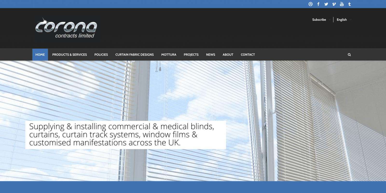 Welcome to our new website