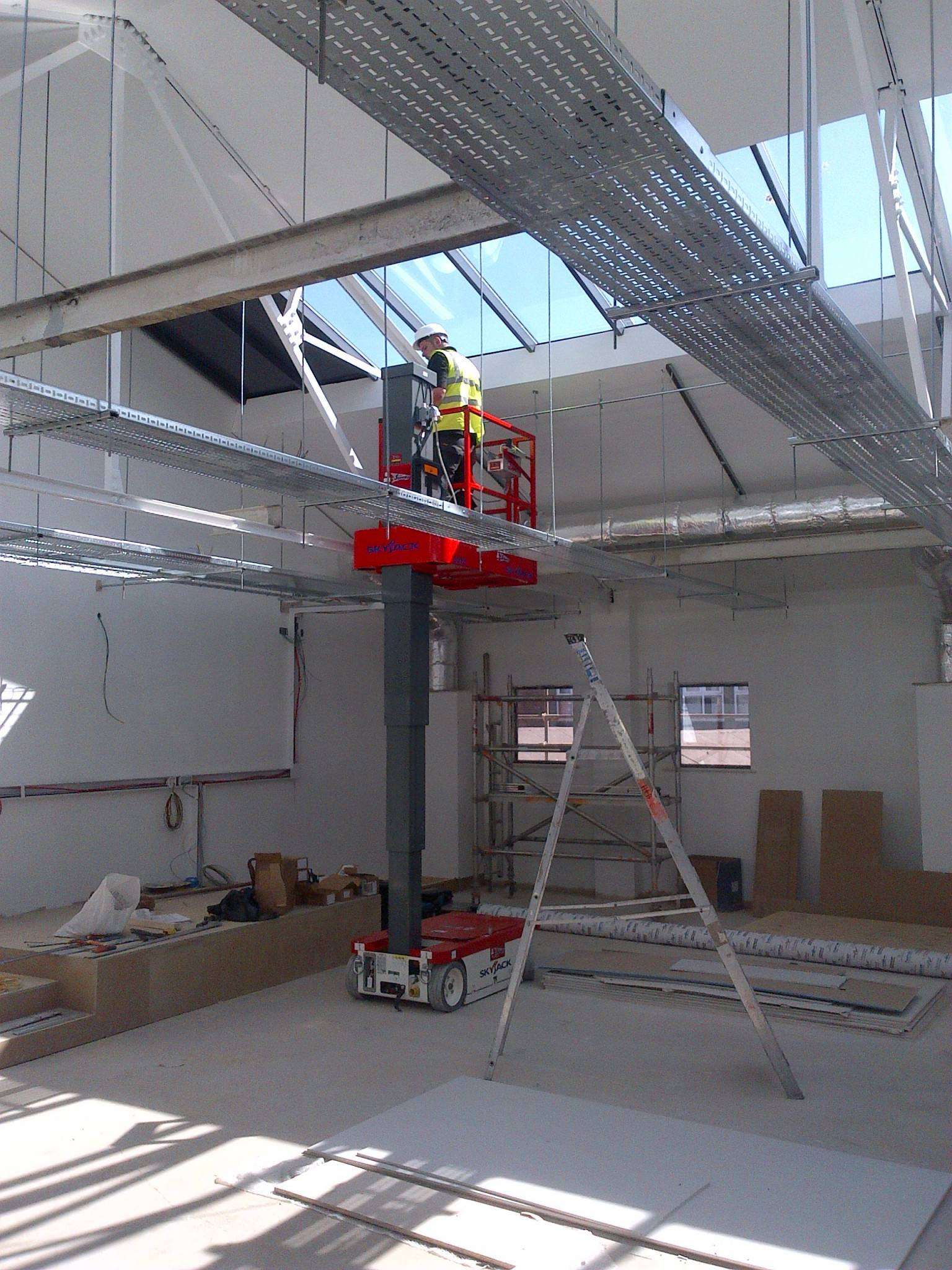 roof blind installation