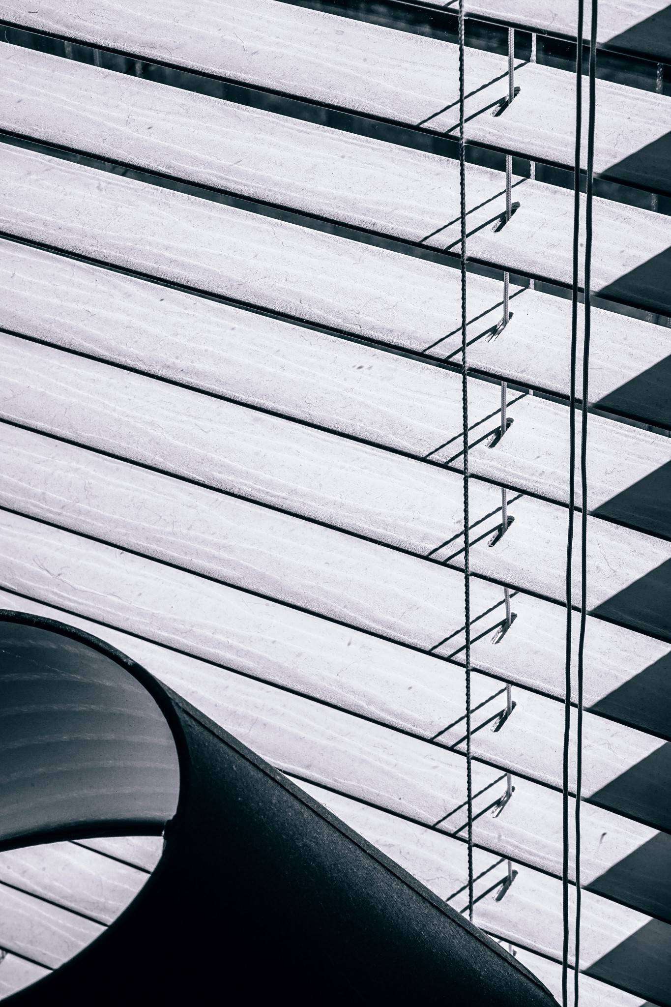 Wooden venetian blinds