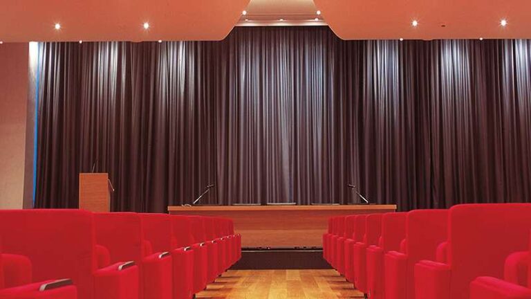 Cinema Curtains Installation