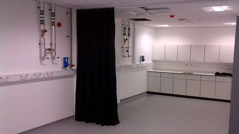 Room partition curtains