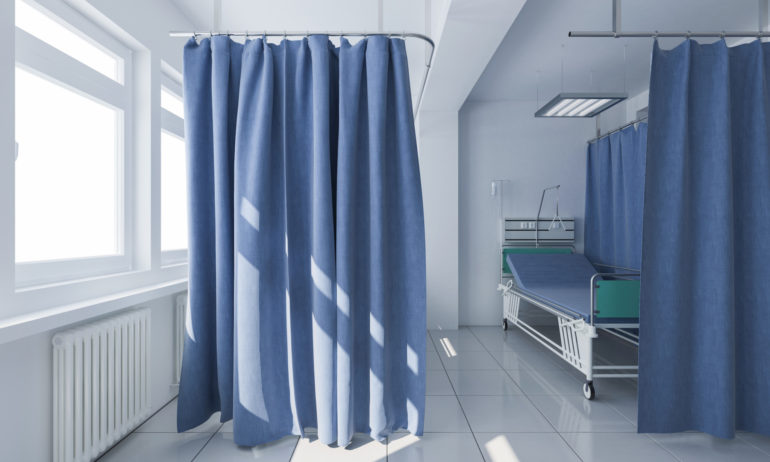 hospital curtain track