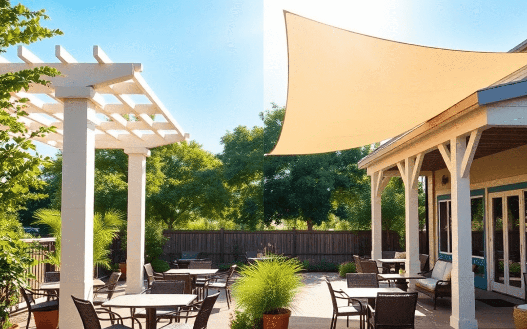 Pergolas vs. Verandas: Which Outdoor Shade Works Best for Your Business?